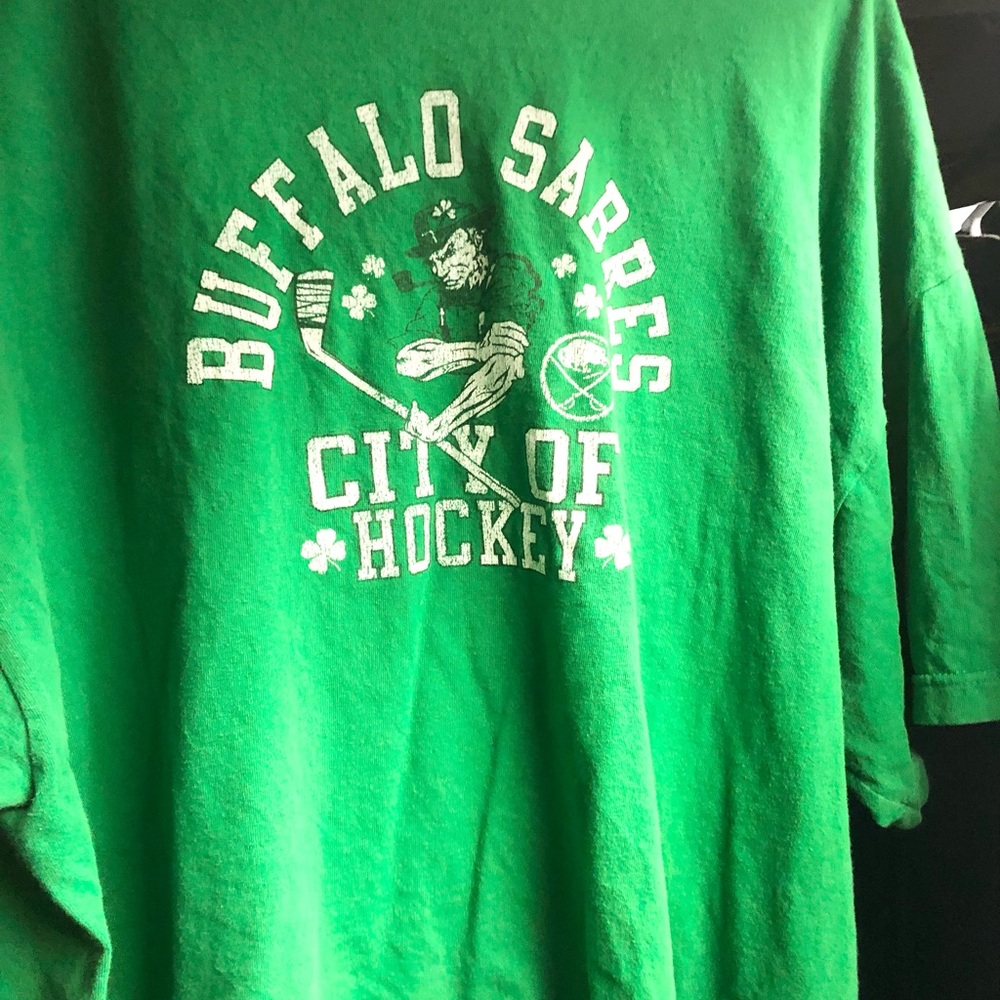 Buffalo savers at party day hockey shirt,size 2XL